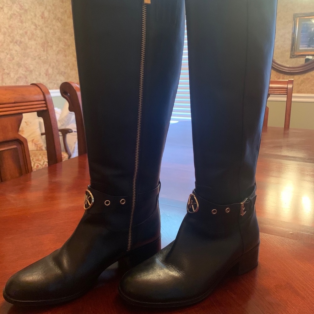 Michael Kors riding boots